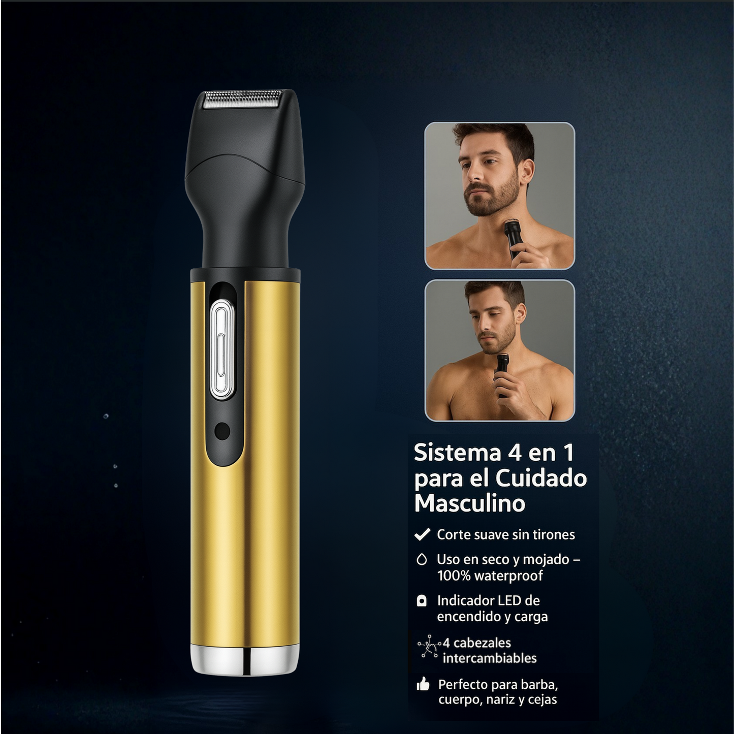 Recortadora Profesional 4 en 1 Premium