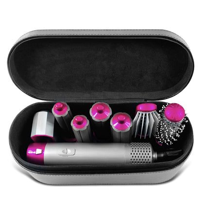 7 in 1 Hair Dryer Hot Air Brush Styler and Volumizer Hair Straightener Curler Comb Negative Ion One Step Hair Dryer Brush