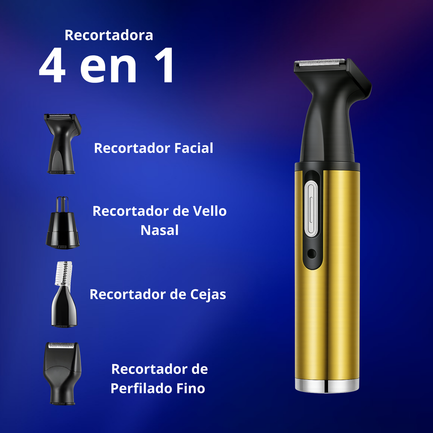Recortadora Profesional 4 en 1 Premium